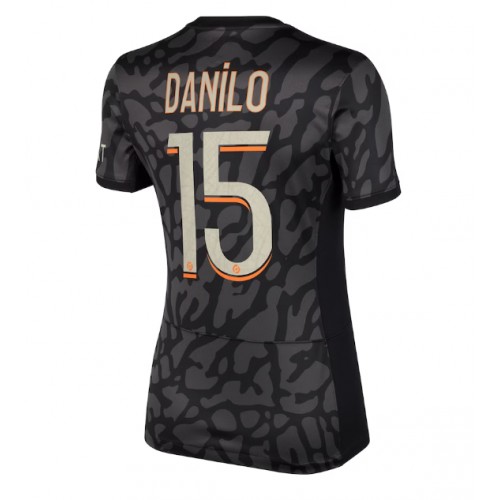 Maillot de foot Paris Saint-Germain Danilo Pereira #15 Troisième Femmes 2023-24 Manches Courte